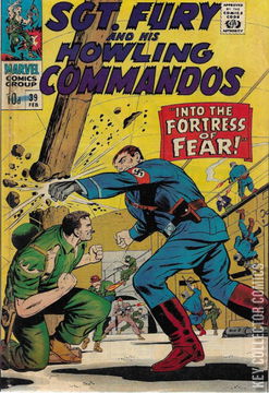 Variant Cover for Sgt. Fury and His Howling Commandos #39