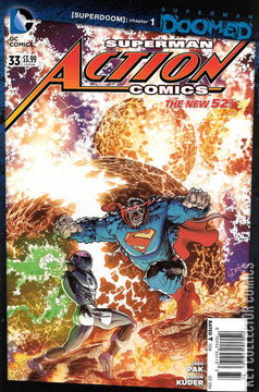 Variant Cover for Action Comics #33