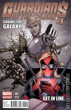 Variant Cover for Guardians of the Galaxy #1