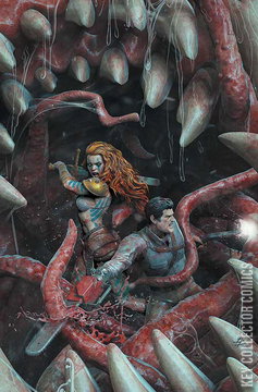 Variant Cover for Red Sonja vs. The Army of Darkness #5