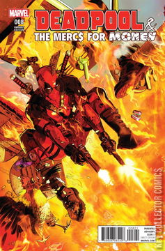 Variant Cover for Deadpool and the Mercs for Money #8