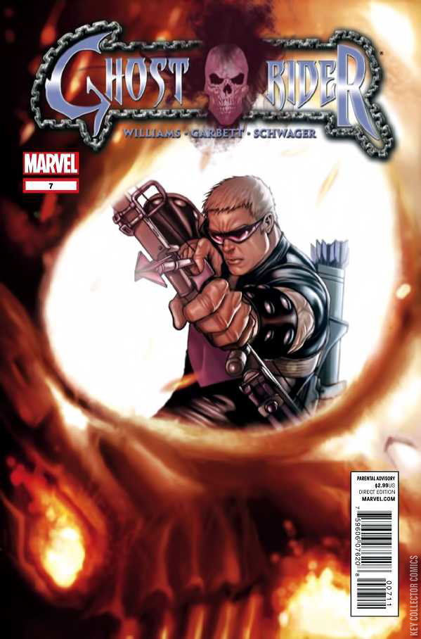 Ghost Rider Key Chain Ghost Rider #7 Published December 2011 | Key Collector