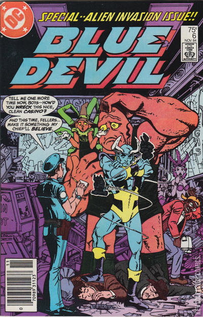 Blue Devil 6 Newsstand Published November 1984 Key