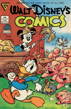 Variant Cover for Walt Disney's Comics and Stories #534