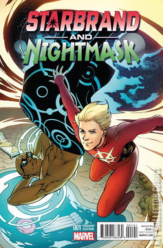 Variant Cover for Starbrand and Nightmask #1