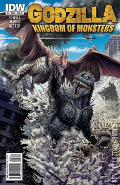 Variant Cover for Godzilla Kingdom of Monsters #3
