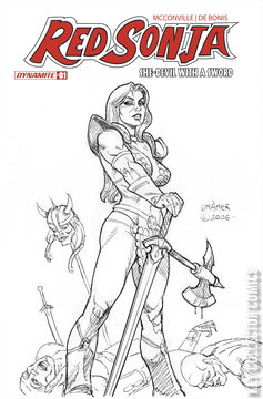 Variant Cover for Red Sonja: She-Devil with a Sword #1