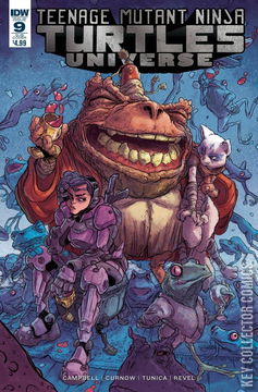 Variant Cover for Teenage Mutant Ninja Turtles: Universe #9