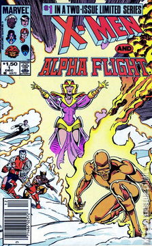 Variant Cover for X-Men and Alpha Flight #1