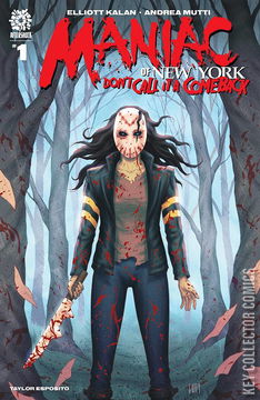Variant Cover for Maniac of New York: Don't Call It A Comeback #1