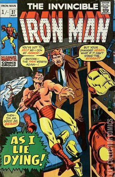 Variant Cover for Iron Man #37