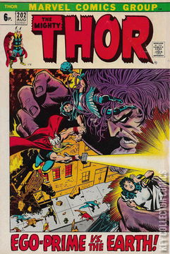 Variant Cover for Thor #202