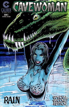 Variant Cover for Cavewoman: Rain #3