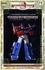Variant Cover for Hundred Penny Press: Transformers Classics #1