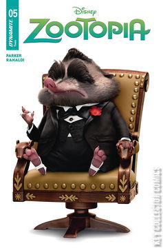 Variant Cover for Zootopia #5