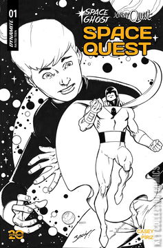 Variant Cover for Space Ghost / Jonny Quest: Spacequest #1