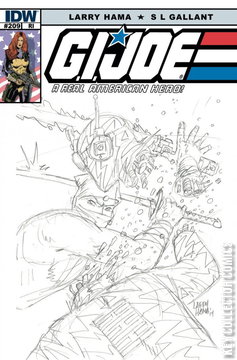 Variant Cover for G.I. Joe: A Real American Hero #209
