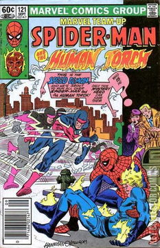 Variant Cover for Marvel Team-Up #121