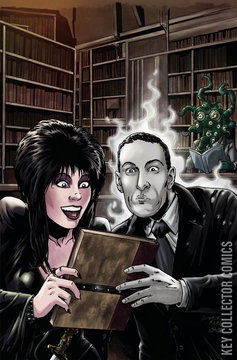 Variant Cover for Elvira Meets H.P. Lovecraft #2