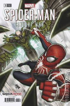 Variant Cover for Marvel's Spider-Man: City At War #3