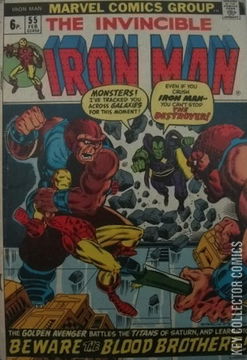 Variant Cover for Iron Man #55