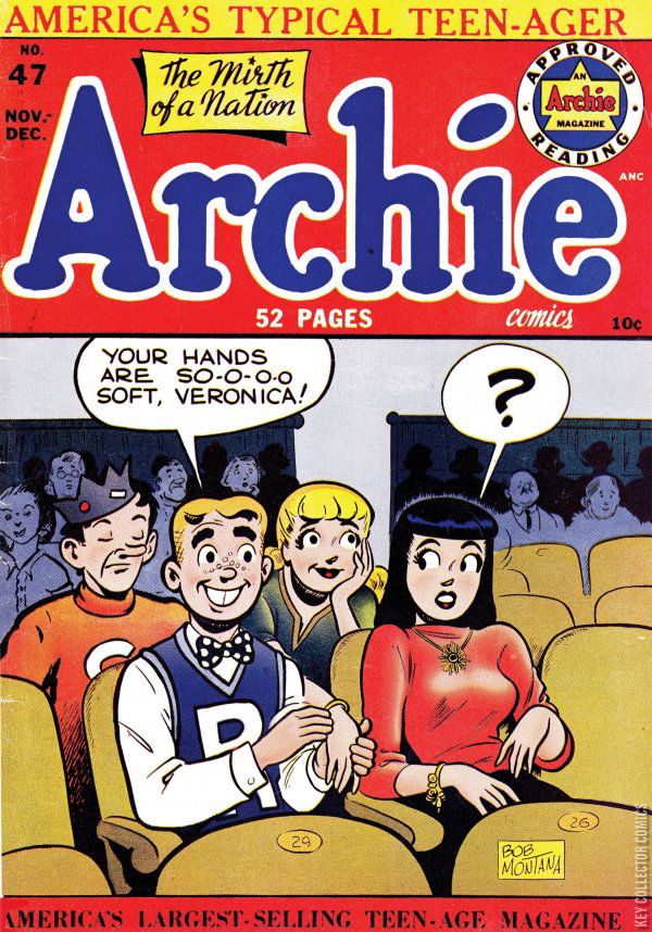 Archie Comics #47 Published November 1950 | Key Collect