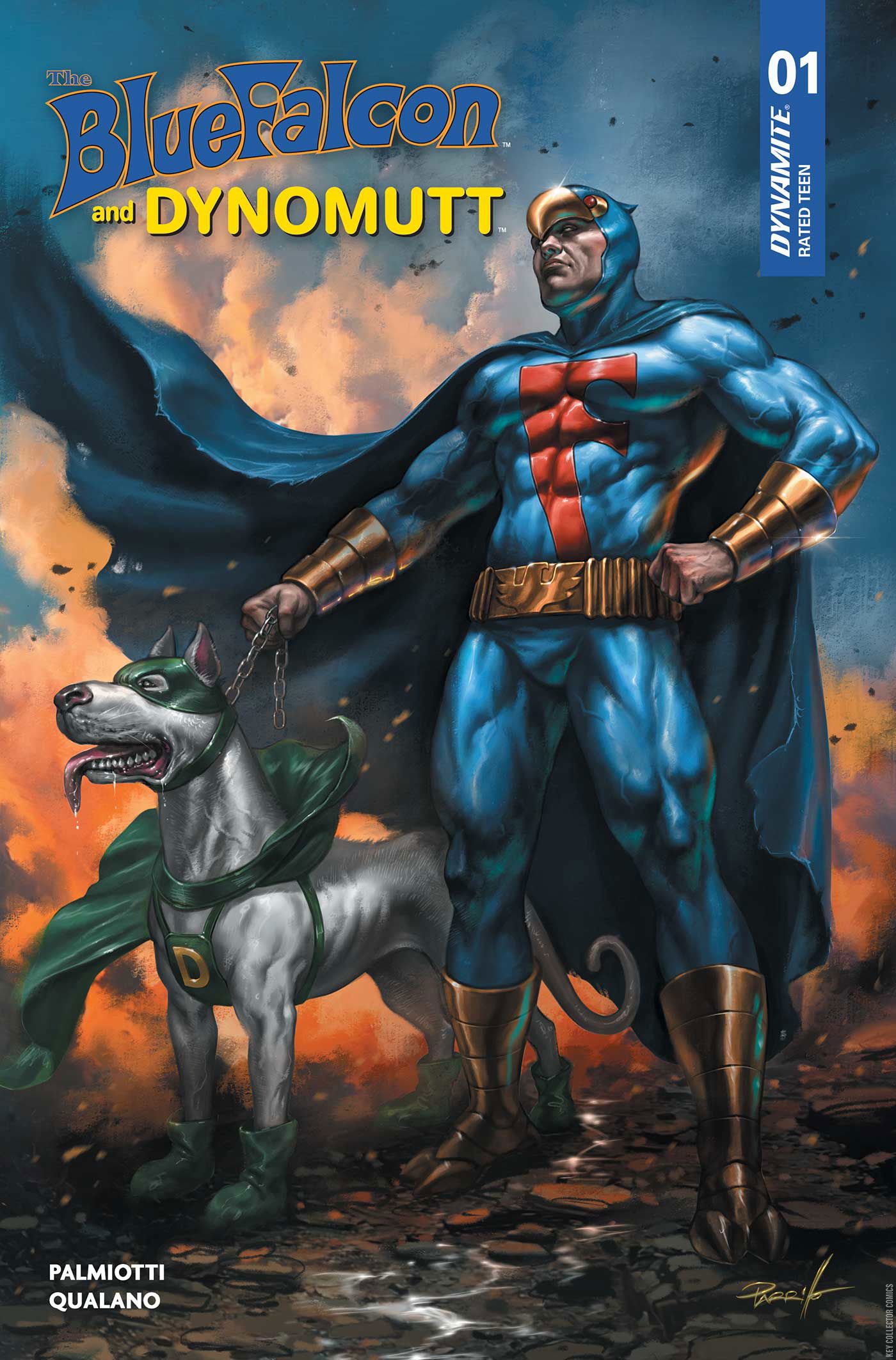 Cover art for Blue Falcon and Dynomutt, The #1