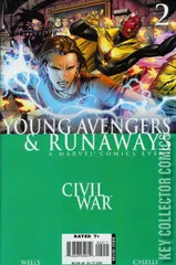 Cover for Civil War: Young Avengers and Runaways #2