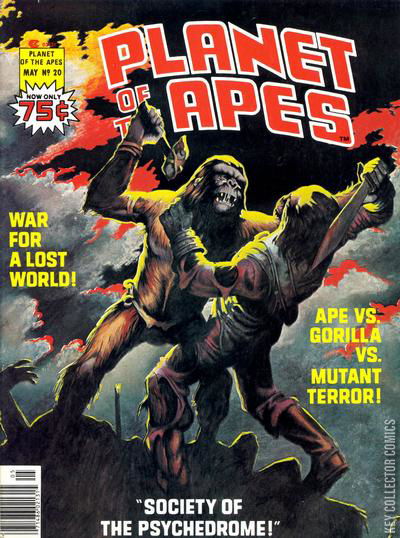 Cover art for Planet of the Apes #20