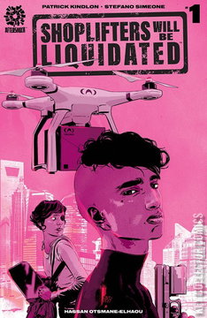 Variant Cover for Shoplifters Will Be Liquidated #1