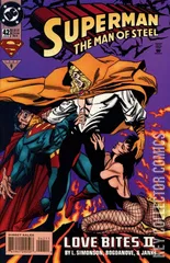 Cover for Superman: The Man of Steel #42
