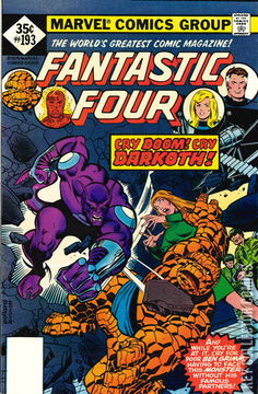 Variant Cover for Fantastic Four #193