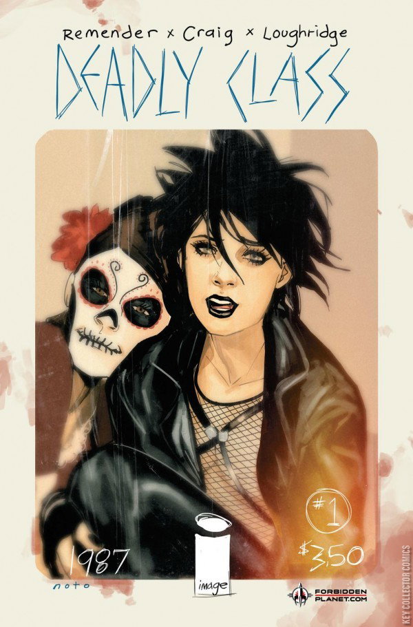 Deadly Class #1 Variant Published January 2014 | Key C