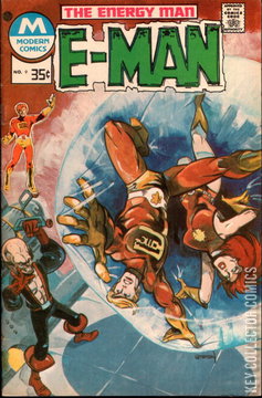 Variant Cover for E-Man #9