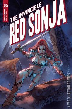 Variant Cover for Invincible Red Sonja #5