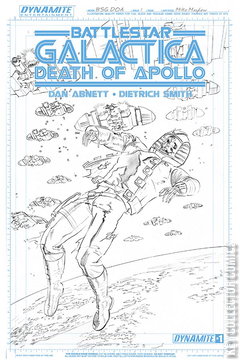 Variant Cover for Battlestar Galactica: Death of Apollo #1