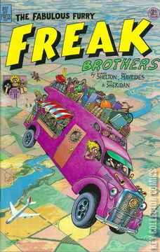 Variant Cover for The Fabulous Furry Freak Brothers #11