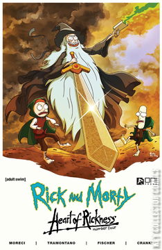 Variant Cover for Rick and Morty: Heart of Rickness #4