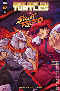 Variant Cover for Teenage Mutant Ninja Turtles vs. Street Fighter #5