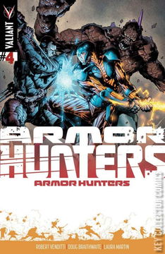 Variant Cover for Armor Hunters #4