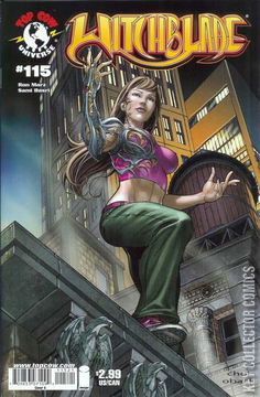 Variant Cover for Witchblade #115