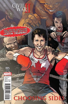 Variant Cover for Civil War II: Choosing Sides #5