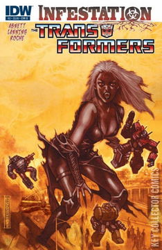 Variant Cover for Transformers: Infestation #2