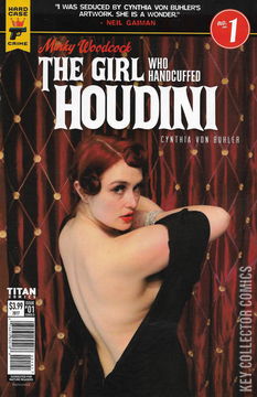 Variant Cover for Minky Woodcock: The Girl Who Handcuffed Houdini #1