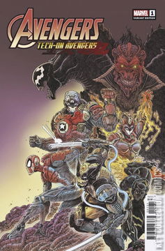 Variant Cover for Avengers: Tech-On #1