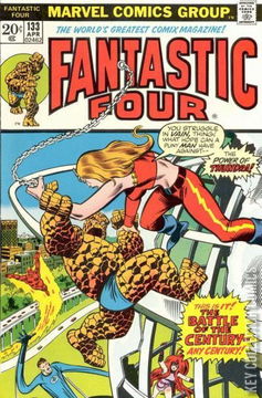 Variant Cover for Fantastic Four #133