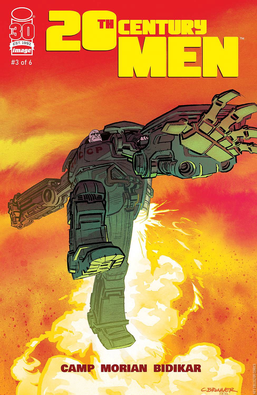 Variant Cover for 20th Century Men #3