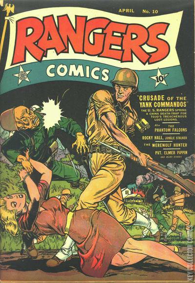 Rangers Comics #10 Published April 1943 | Key Collector
