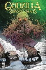 Variant Cover for Godzilla: Here There Be Dragons II - Sons of Giants #2