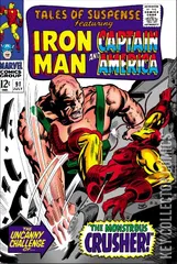 Cover for Tales of Suspense #91
